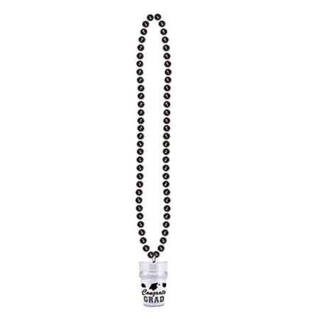 Beads With Grad Glass- Black, 12PK